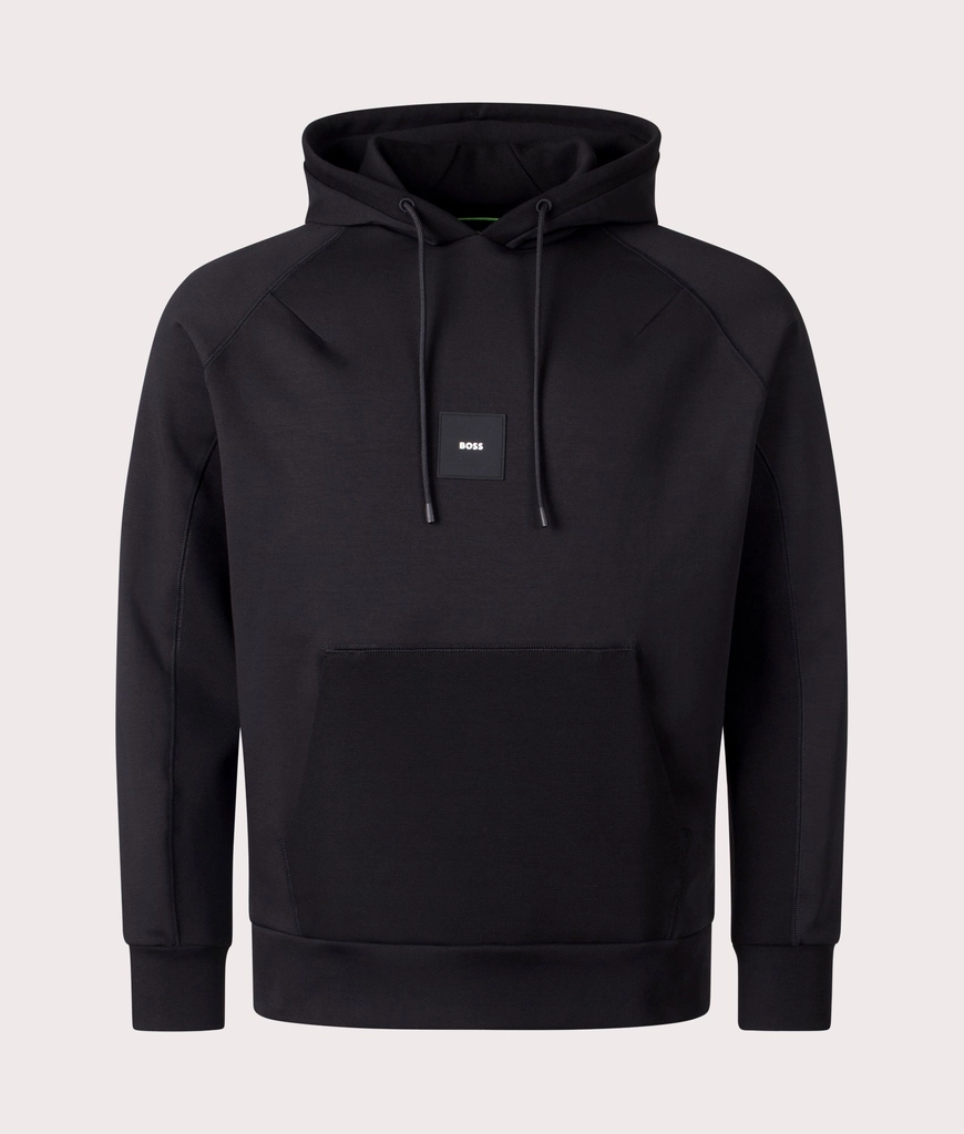 Hugo Boss Mens Soody Rib Hoodie